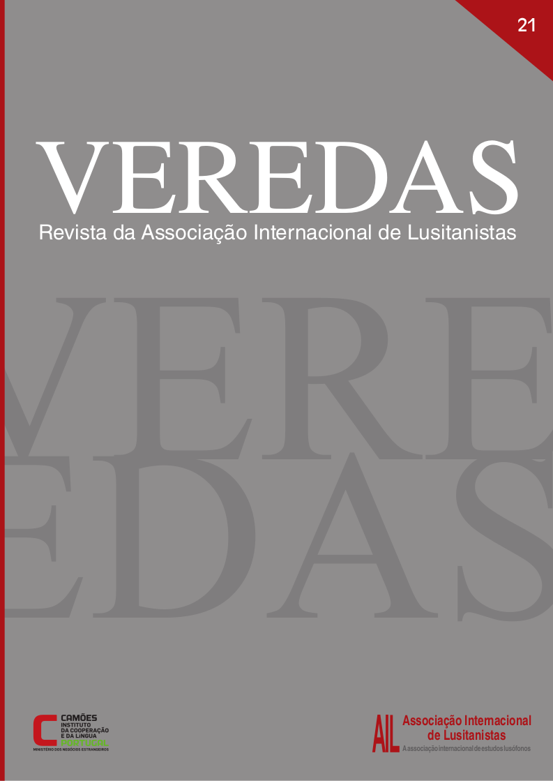 Veredas 21 - capa