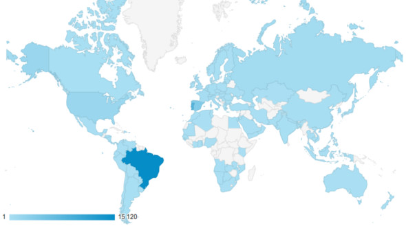 Plataforma 9 ― Localização das visitas